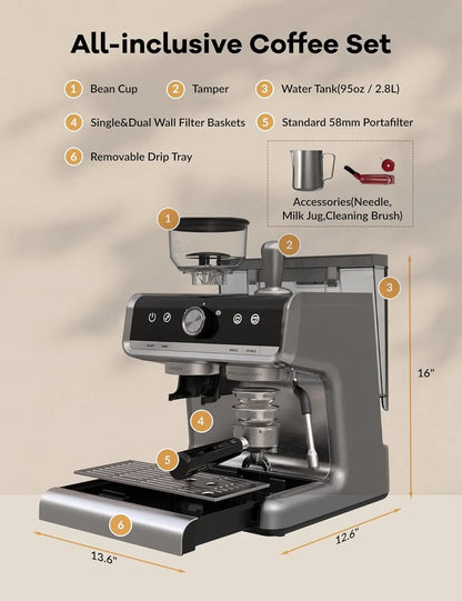 Barista-Quality Espresso Machine