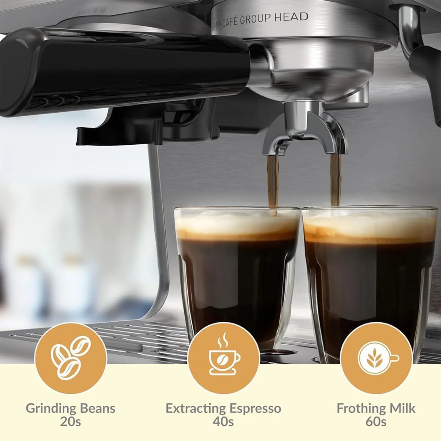 Barista-Quality Espresso Machine